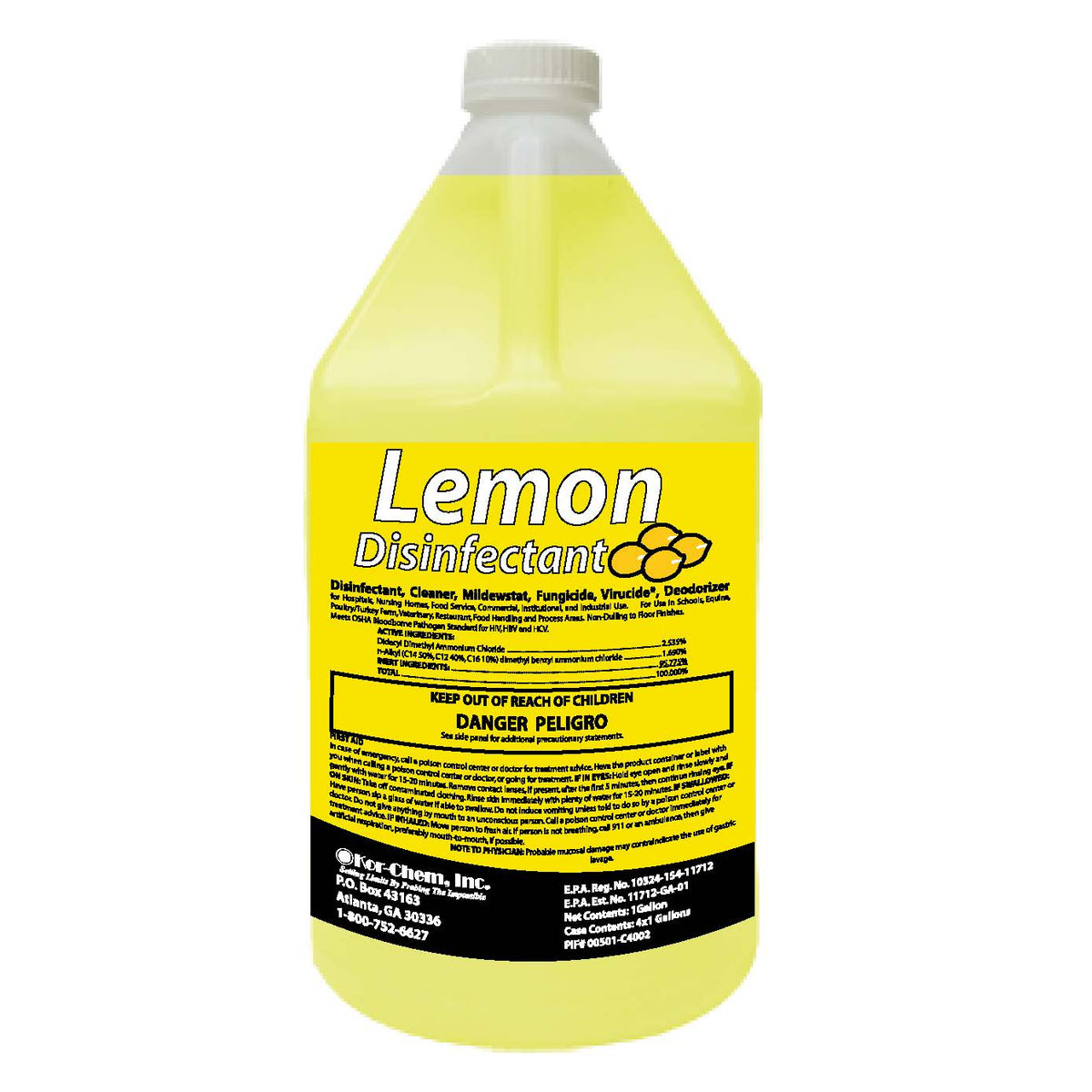 Desinfectante de limón
